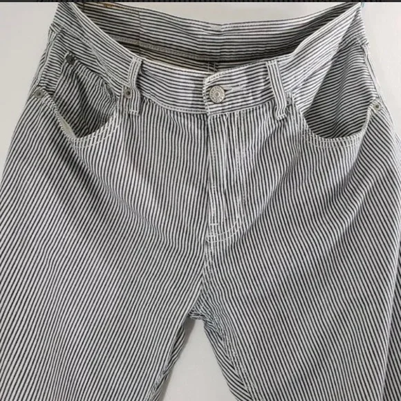LEVIS STRIPED DENIM - Picture 9 of 9